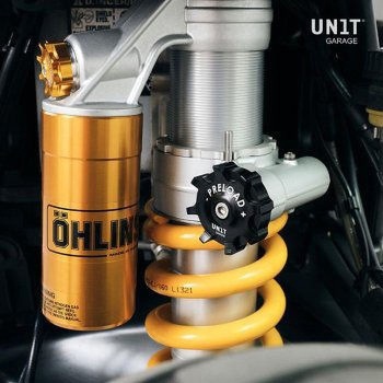 Preload adjustment for Ohlins suspension | U107 UnitGarage (ユニットガレージ)