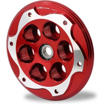 Pressure plate BMW - Bicolor Red/Silver CNC Racing (シーエヌシーレーシング)