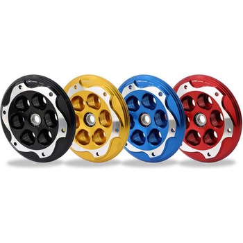 Pressure plate BMW - Bicolor Red/Silver CNC Racing (シーエヌシーレーシング)