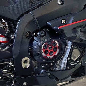 Pressure plate BMW - Bicolor Red/Silver CNC Racing (シーエヌシーレーシング)