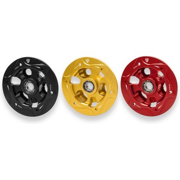 Pressure plate オイルバス クラッチ Ducati ブラック - CNC Racing (シーエヌシーレーシング)