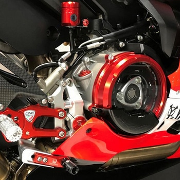 Pressure plate オイルバス クラッチ Ducati ブラック - CNC Racing (シーエヌシーレーシング)