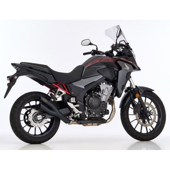 Pro 2 スリップオンエキゾースト (2-1)， マットブラック Hurric (フリック)