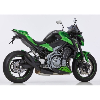 Pro 2 スリップオンエキゾースト (4-1)， マットブラック Hurric (フリック)