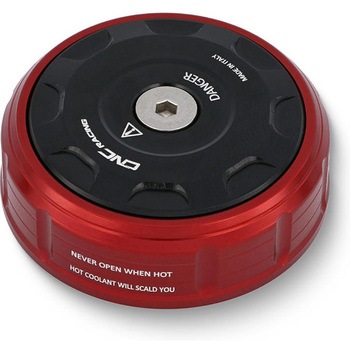 Radiator cap cover Ducati BICOLOR CNC Racing (シーエヌシーレーシング)