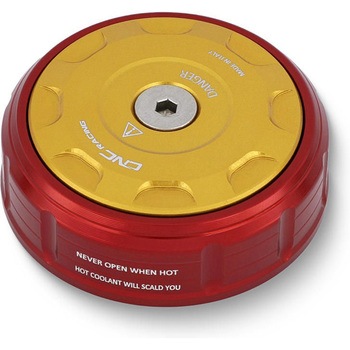 Radiator cap cover Ducati BICOLOR CNC Racing (シーエヌシーレーシング)