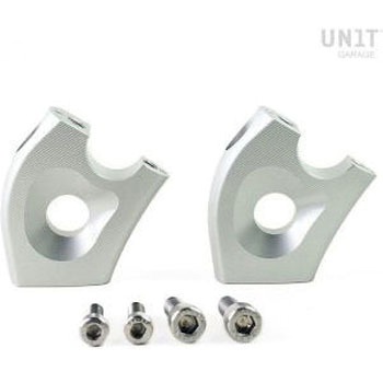 Raised and set back handlebar risers for Bmw nineT Roadster-Pure | 1698 UnitGarage (ユニットガレージ)