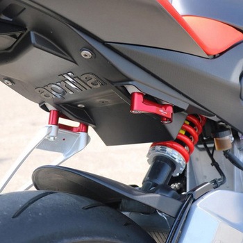 Rear footrest blanking plates Aprilia CNC Racing (シーエヌシーレーシング)