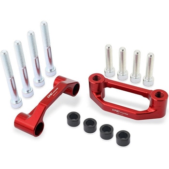 Rear footrest blanking plates Aprilia CNC Racing (シーエヌシーレーシング)