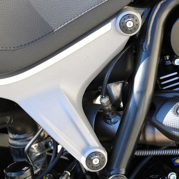 Rear frame holes plugs kit Ducati Scrambler 1100 - CNC Racing (シーエヌシーレーシング)