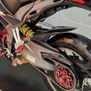 Rear mudguard Ducati Multistrada - Matt カーボン Matt カーボン - CNC Racing (シーエヌシーレーシング)