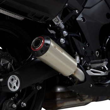 Red Power スリップオン (Pair) チタンスリーブ (NON EU HOMOLOGATED) - Scorpion (スコーピオン)