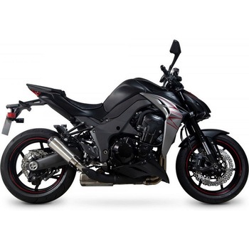 Red Power スリップオン (Pair) ブラッシュドステンレススリーブ (NON EU HOMOLOGATED) Scorpion (スコーピオン)