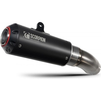 Red Power スリップオン Black Ceramic Coated Sleeve (NON EU HOMOLOGATED) Scorpion (スコーピオン)