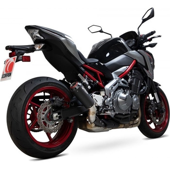 Red Power スリップオン Black Ceramic Coated Sleeve (NON EU HOMOLOGATED) Scorpion (スコーピオン)