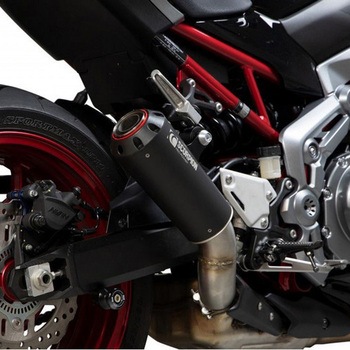 Red Power スリップオン Black Ceramic Coated Sleeve (NON EU HOMOLOGATED) Scorpion (スコーピオン)