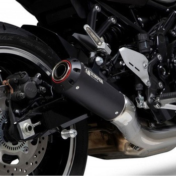 Red Power スリップオン Black Ceramic Coated Sleeve (NON EU HOMOLOGATED) Scorpion (スコーピオン)