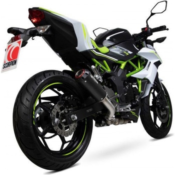 Red Power スリップオン Black Ceramic Coated Sleeve (NON EU HOMOLOGATED) Scorpion (スコーピオン)
