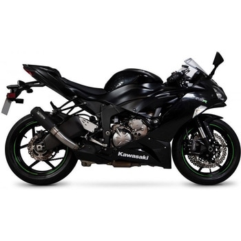 Red Power スリップオン Black Ceramic Coated Sleeve (NON EU HOMOLOGATED) Scorpion (スコーピオン)