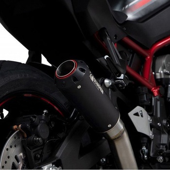 Red Power スリップオン Black Ceramic Coated Sleeve (NON EU HOMOLOGATED) Scorpion (スコーピオン)