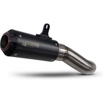 Red Power スリップオン Black Ceramic Coated Sleeve (NON EU HOMOLOGATED) Scorpion (スコーピオン)
