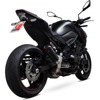 Red Power スリップオン Black Ceramic Coated Sleeve (NON EU HOMOLOGATED) Scorpion (スコーピオン)