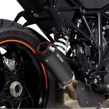 Red Power スリップオン Black Ceramic Coated Sleeve (NON EU HOMOLOGATED) Scorpion (スコーピオン)