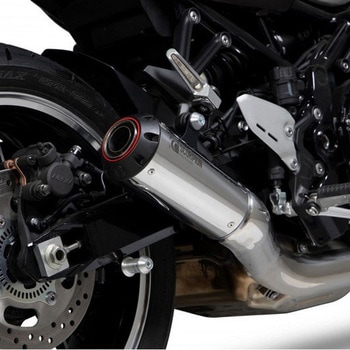 Red Power スリップオン Polished Stainless Steel Sleeve (NON EU HOMOLOGATED) - Scorpion (スコーピオン)