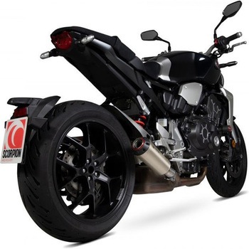 Red Power スリップオン チタンスリーブ (NON EU HOMOLOGATED) Scorpion (スコーピオン)