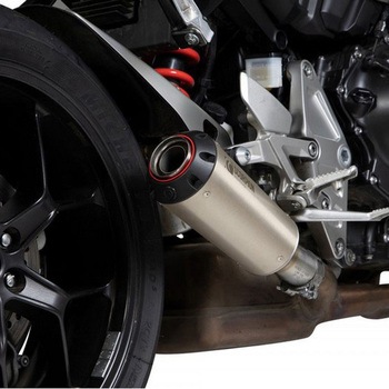 Red Power スリップオン チタンスリーブ (NON EU HOMOLOGATED) Scorpion (スコーピオン)