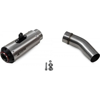 Red Power スリップオン ブラッシュドステンレススリーブ (NON EU HOMOLOGATED) Scorpion (スコーピオン)