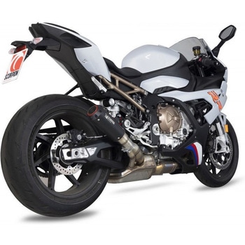 Red Power スリップオン， Black Ceramic Coated Sleeve (NON EU HOMOLOGATED) - Scorpion (スコーピオン)