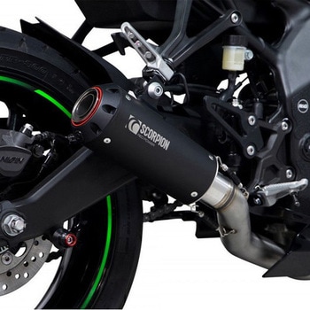 Red Power フルシステム  Black Ceramic Coated Sleeve (NON EU HOMOLOGATED) Scorpion (スコーピオン)