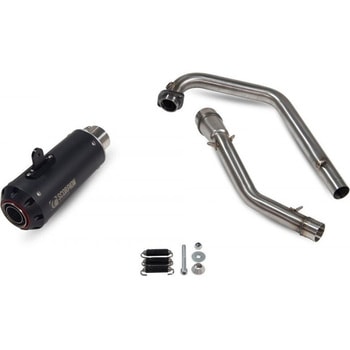 Red Power フルシステム Black Ceramic Coated Sleeve (NON EU HOMOLOGATED) Scorpion (スコーピオン)