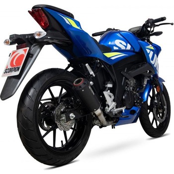 Red Power フルシステム Black Ceramic Coated Sleeve (NON EU HOMOLOGATED) Scorpion (スコーピオン)