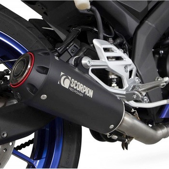 Red Power フルシステム Black Ceramic Coated Sleeve (NON EU HOMOLOGATED) Scorpion (スコーピオン)