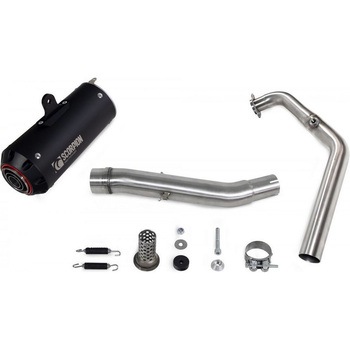 Red Power フルシステム Black Ceramic Coated Sleeve (NON EU HOMOLOGATED) Scorpion (スコーピオン)