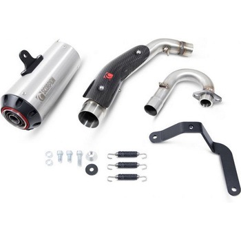 Red Power フルシステム ブラッシュドステンレススリーブ Scorpion (スコーピオン)