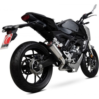 Red Power フルシステム ブラッシュドステンレススリーブ (NON EU HOMOLOGATED) Scorpion (スコーピオン)