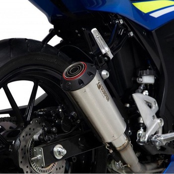 Red Power フルシステム ブラッシュドステンレススリーブ (NON EU HOMOLOGATED) Scorpion (スコーピオン)