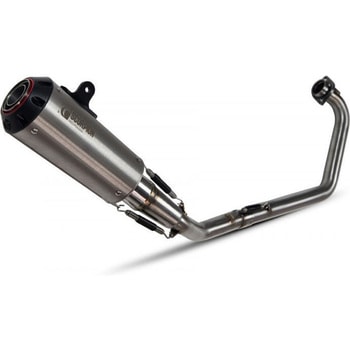 Red Power フルシステム ブラッシュドステンレススリーブ (NON EU HOMOLOGATED) Scorpion (スコーピオン)