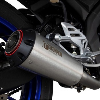 Red Power フルシステム ブラッシュドステンレススリーブ (NON EU HOMOLOGATED) Scorpion (スコーピオン)
