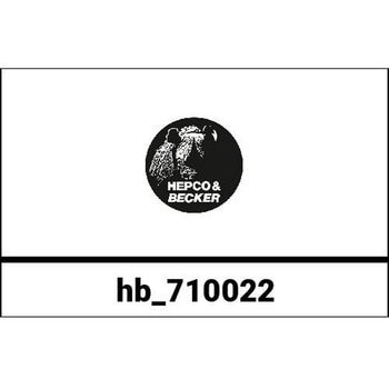 Reflector for Topcase Journey 40 white/transparent HEPCO&BECKER (ヘプコ&ベッカー)