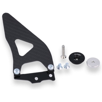 RH heel guard kit for rearsets PE226 ブラック CNC Racing (シーエヌシーレーシング)