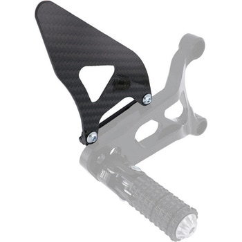 RH heel guard kit for rearsets PE227 ブラック CNC Racing (シーエヌシーレーシング)