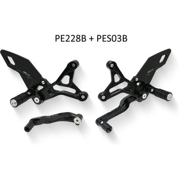 RH heel guard kit for rearsets PE228/PE229 CNC Racing (シーエヌシーレーシング)