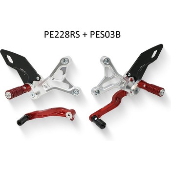 RH heel guard kit for rearsets PE228/PE229 CNC Racing (シーエヌシーレーシング)