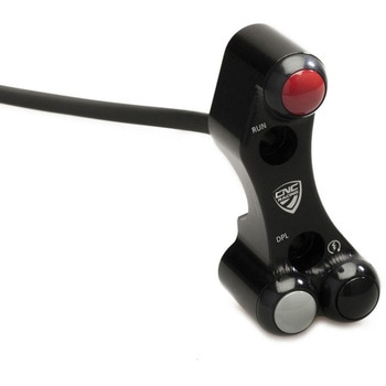 Right ハンドルバー switch - OEM and RCS Brembo brake master cylinder ブラック - CNC Racing (シーエヌシーレーシング)