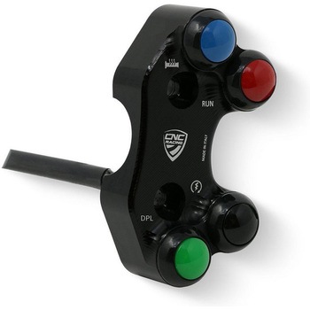 Right ハンドルバー switch Ducati - OEM and RCS Brembo brake master cylinder ブラック CNC Racing (シーエヌシーレーシング)