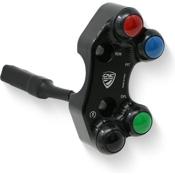 Right ハンドルバー switch Ducati Panigale V4R - Brembo billet CNC and forged brake master cylinder ブラック CNC Racing (シーエヌシーレーシング)